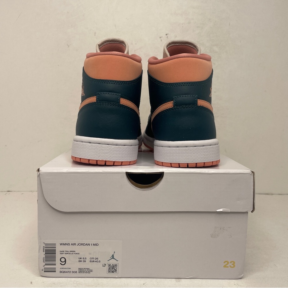 Nike Air Jordan 1 Retro Mid WMNS “Dark Teal” 2023 - Picture 4 of 4